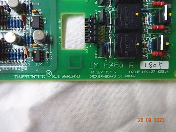 Invertomatic Driver Board IM 6360B #2