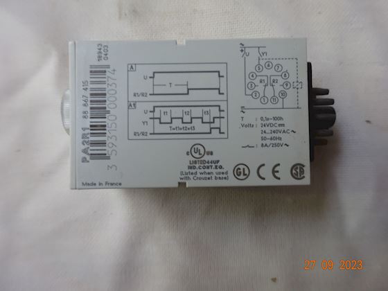 Crouzet Time Relay PA2R1 #1