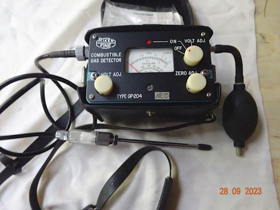 Riken Fine Combustible Gas Detector Type GP-204 #1