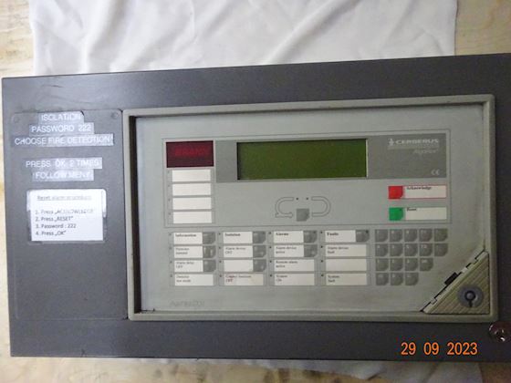 Cerberus Algorex Fire Detection System Algo Pilot CT11 B3Q 480 #1