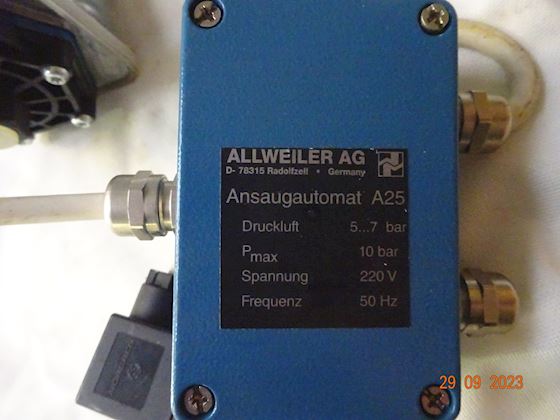 Tival Pressure Switch (trykafbryder) FF4 - DAY A + Allweiler A25 Autoudlufter #3