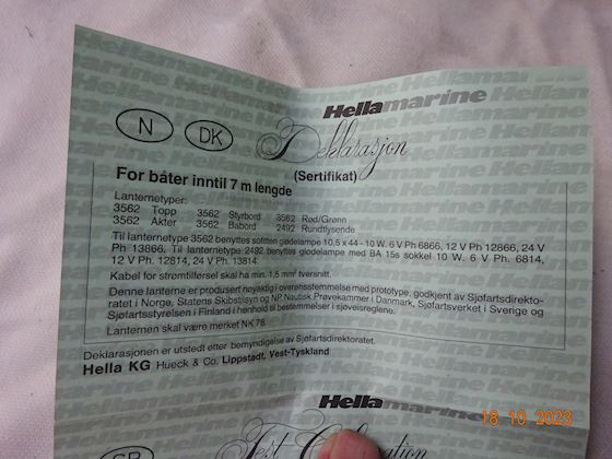 HELLA MARINE Ankerlanterne SW MG-12 #3