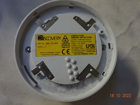 Apollo Ionisation smoke detector 58000-500 MAR #2