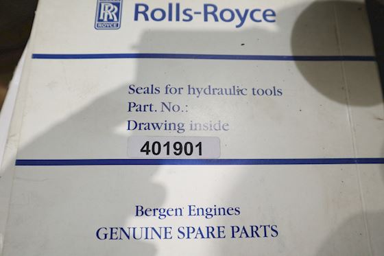 Bergen Ulstein Rolls Royce Paknings sæt til Hydraulik donkrafte DR 159/68-441/57-749/86 #2