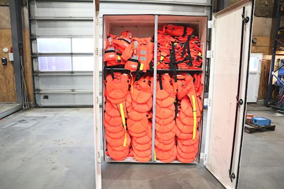 Regatta Life Vest Cabinet #1