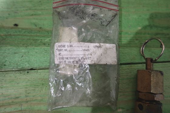 Sperre Sikkerhedsventil HT 1/2 '' #3