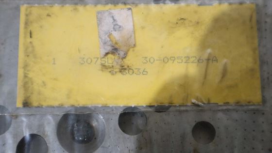 Valve Plate 307SLV  30-095226-A  3036 #4