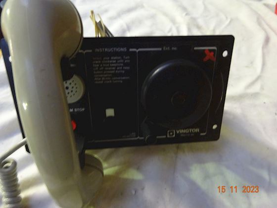 Vingtor Samtaleanlæg/nødtelefon med generator VSP #2