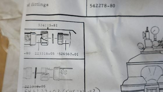 Alfa Laval Nippel stykker 526567-01 #8