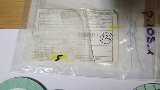 Alfa Laval Spare Part for Paring Disc Device #8