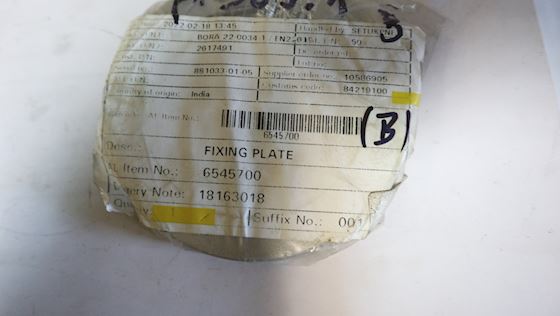 Alfa Laval Frame Parts #29