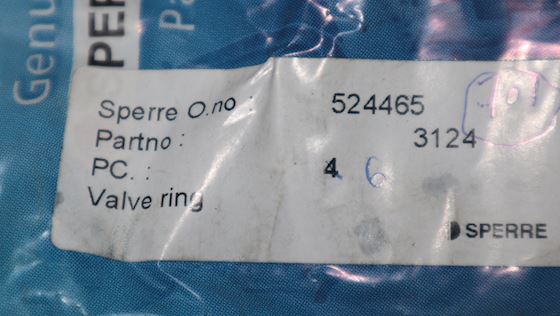 Sperre Valve Ring Plate 3124 #4