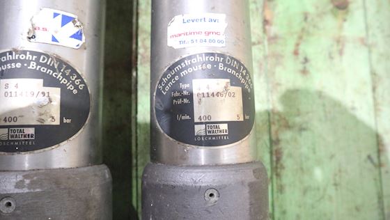 Tungtskumrør med håndtag og afspærringshane S4 #3