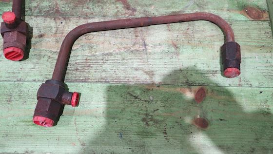 Wichmann Højtryks rør mellem fuelpumpe og dyse 463992 #1
