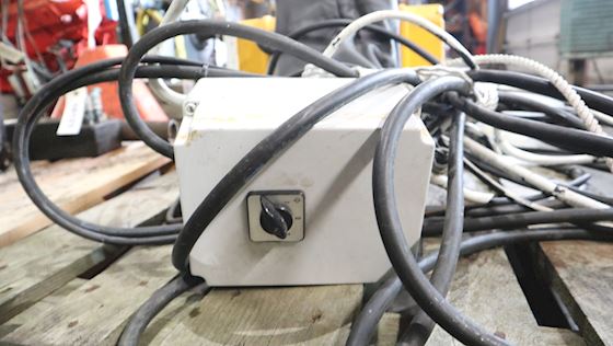 ABB Maskinrums kran elektrisk #4