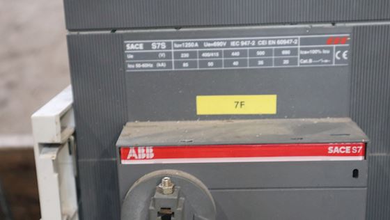 ABB SACE S7S 1250A PR212/P #2