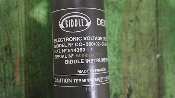 Biddle Detex Electronic Voltage Detector CC-360/02-07/2-US #4