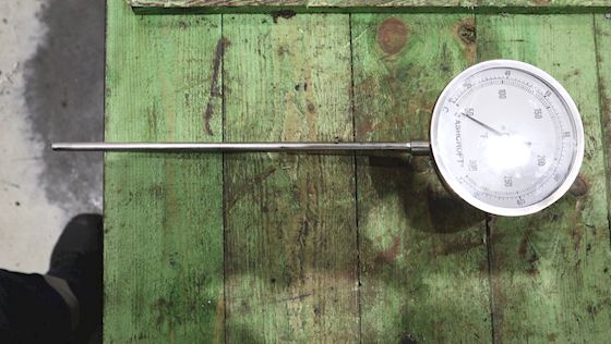 Ashcroft El Bimetal Thermometer 0 - 250°F #2