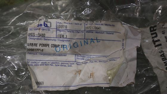 KSB Bombas Itur N2-65/125B Pump shaft 210 #5