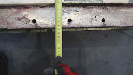 Fixed brass windows #13