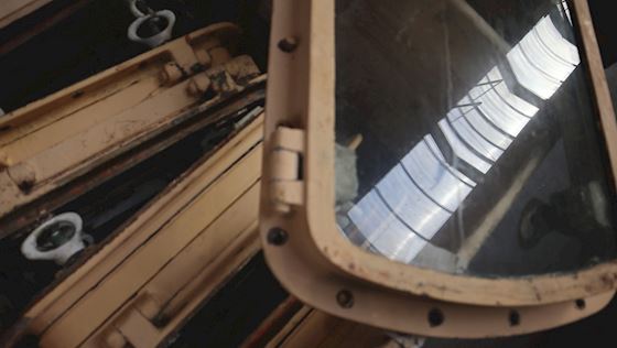 Side-hinged Brass Windows #1