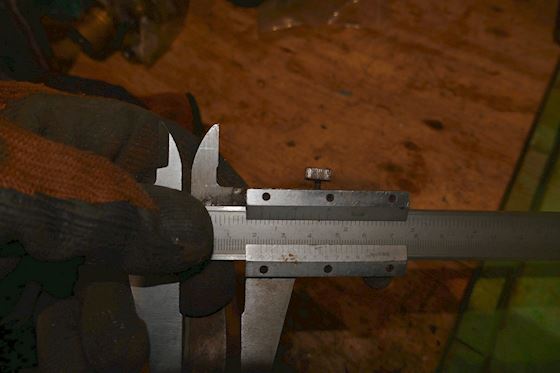 Bearing Part.  L = 185 mm B = 252 mm ø = 210 mm #5