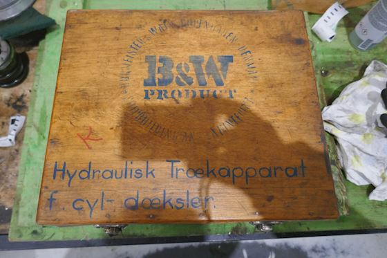 MAN B&W Hydraulik værktøj for Cylinder dæksler #4