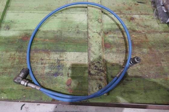 Hydraulik slange 2m vinkel og vinkel #1