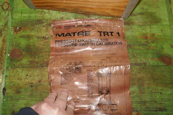 Matre Maskin Pressure Calibrator TRT 1 #9