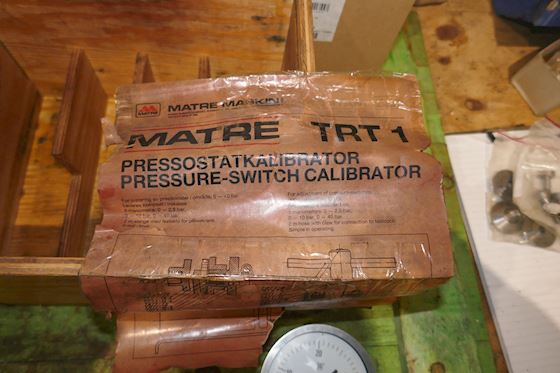 Matre Maskin Pressure Calibrator TRT 1 #12