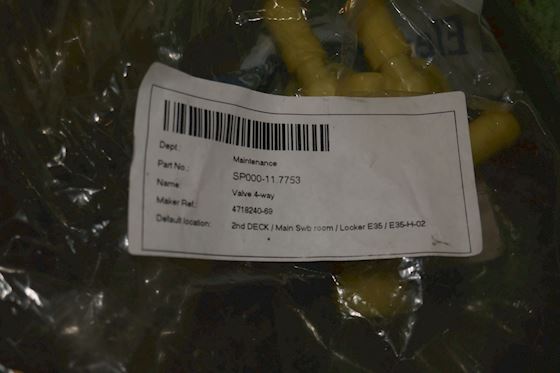 Electrolux Gen 6 240/60 Inlet 4Ways Valve #4