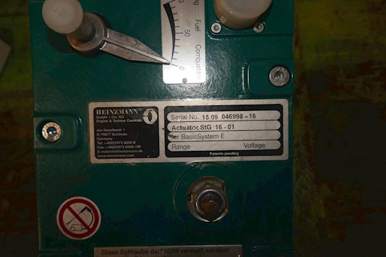 Heinzmann StG16-01 Electric Actuator #4