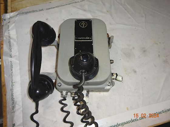 Telefon Fabrik Automatik 4Gamle intercom telefoner  fra Isbjørn #2