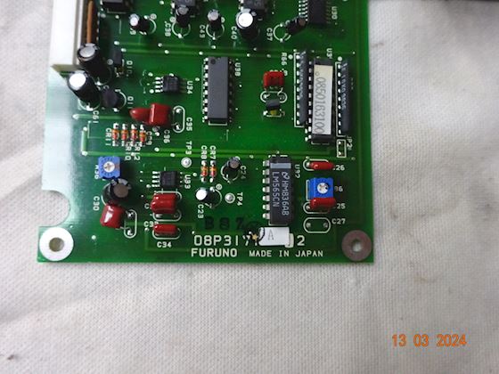 Furuno PCB 08P3171A     Master CPU #2
