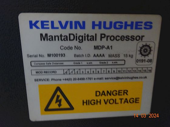 Kelvin Hughes S- Band Radar Type DF-1-W/H #5