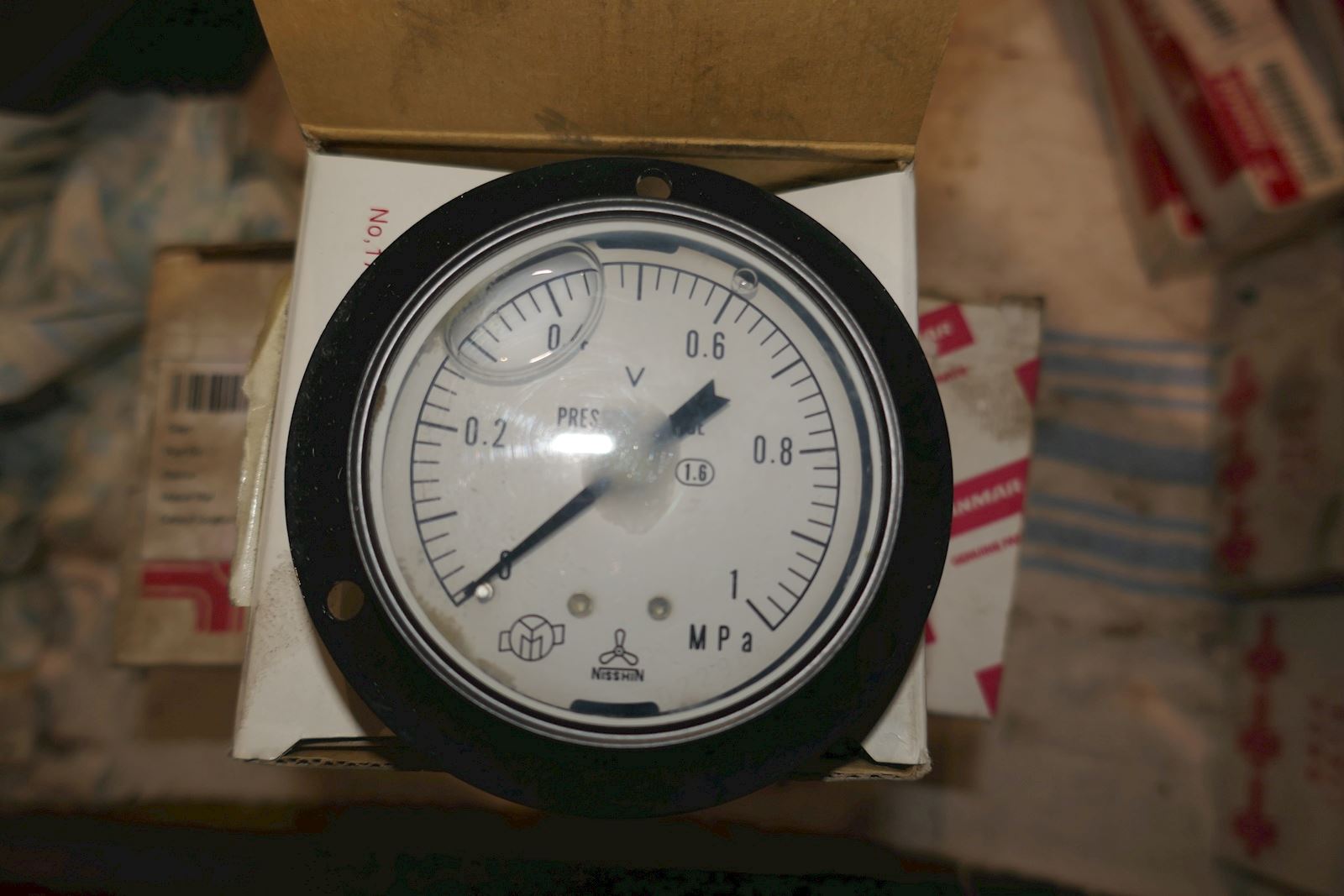 Yanmar Pressure Gauge 0-1MPa 28886-100000 - Smedegaarden A/S