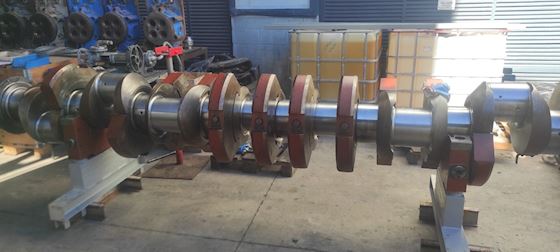 MAN B&W Alpha Crankshaft 16V28/32A-H Alpha or Holeby Diesel #1