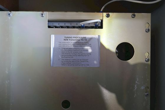 NDB Transmitter TS-1B Antenne Tuning #4