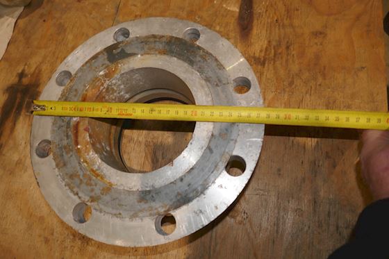 Flange med klokobling #2