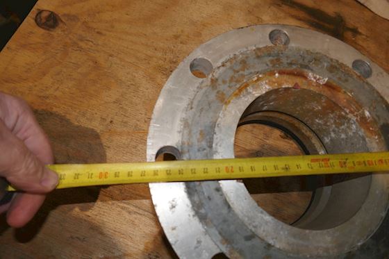 Flange med klokobling #3