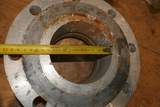 Flange med klokobling #4