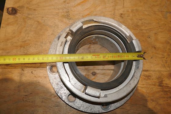 Flange med klokobling #4