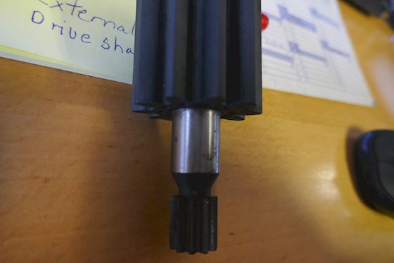 Drive Shaft for External Gear Pump Ø 40,7 #2