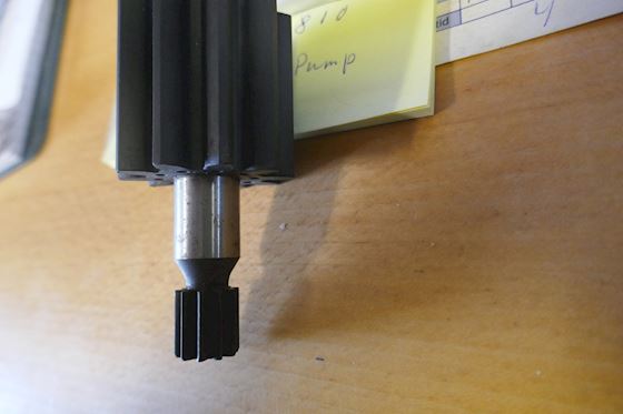 Drive Shaft for External Gear Pump Ø 40,7 #3