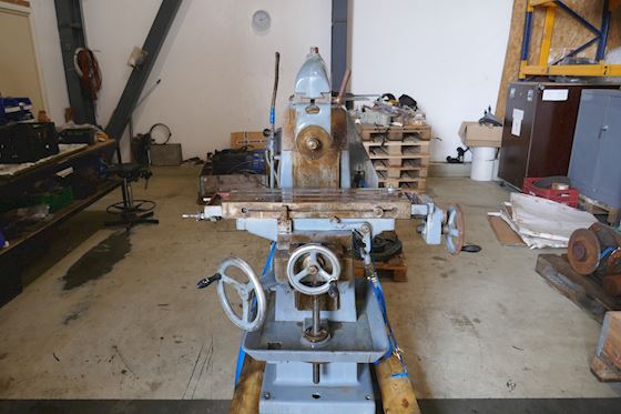 Helge Jakobsens Maskinfabrik Milling bench #2