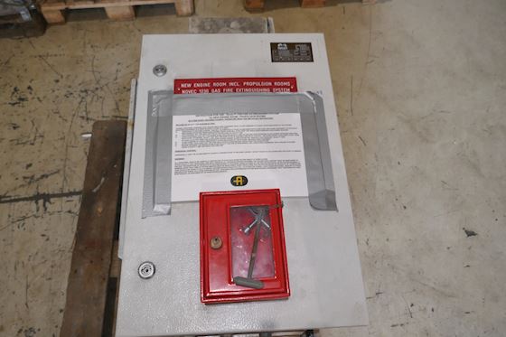Autronica Novec 1230 Gas Fire Extinguishing System  Cabinet #1