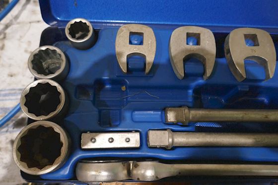 Walther Socket wrench set 25 - 42 mm #9