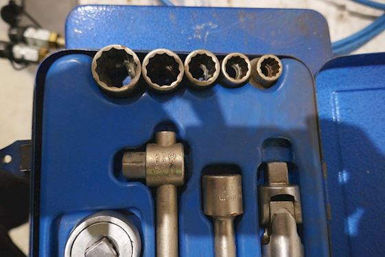 Hanefodsnøgle sæt 11 - 20 mm #2