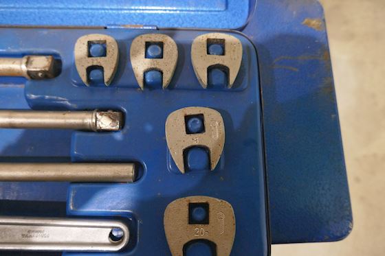 Hanefodsnøgle sæt 11 - 20 mm #2