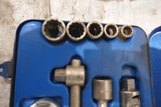 Hanefodsnøgle sæt 11 - 20 mm #7